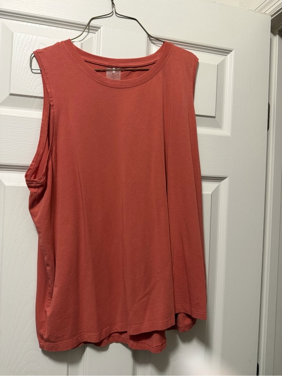 CALIA by Carrie Underwood Tops - CALIA by Carrie Underwood Sleeveless Crewneck Tank Top in Coral